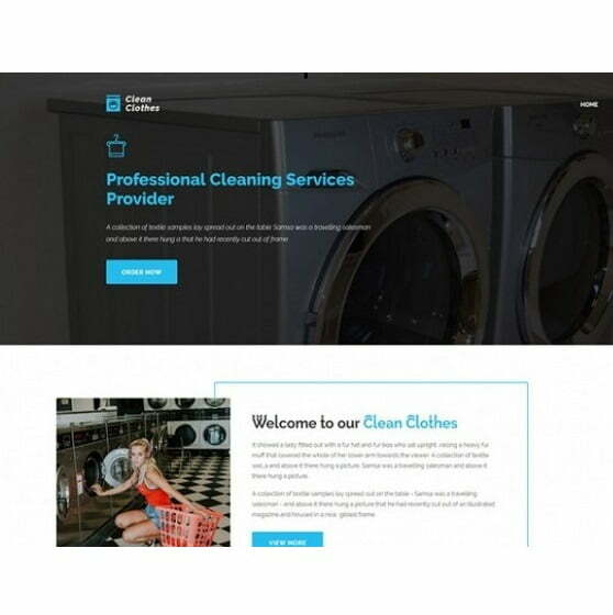 Laundry Services – HTML Template Laundry Services – HTML Template
